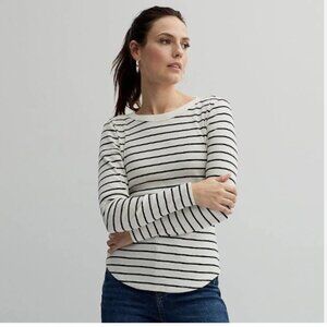 Women's Sonoma Goods for Life The Everyday Ribbed Long Sleeve Tee - XXL - NWT